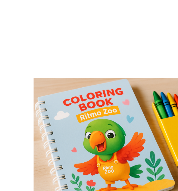 libro colorear ritmo zoo 591 x 634